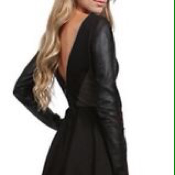 Stella & Jamie genuine leather dress - Picture 2 of 4