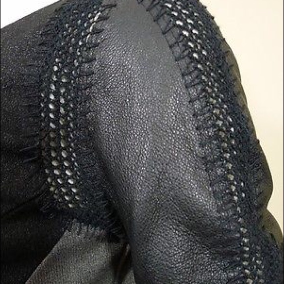 Stella & Jamie genuine leather dress - Picture 3 of 4