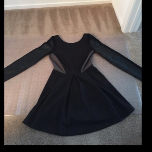 Stella & Jamie genuine leather dress - Picture 4 of 4