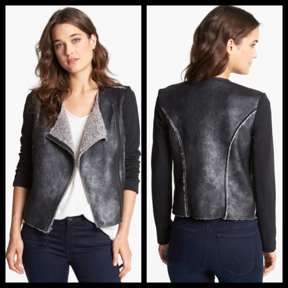 Ella Moss Riley Moto jacket black motorcycle