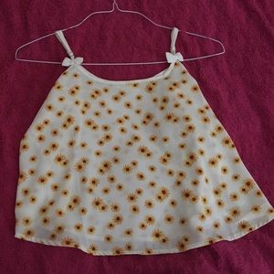 Charlotte rouse white and yellow sunflowers