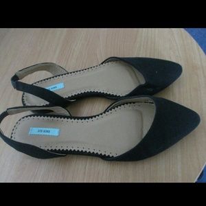 Kimchi Blue Flats (Black, Size 6)
