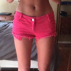 Brandy Melville pink shorts