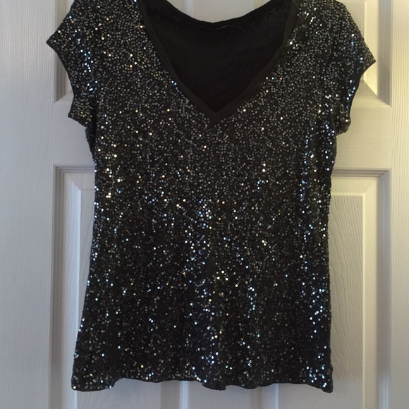 Express: Sequin T-Shirt