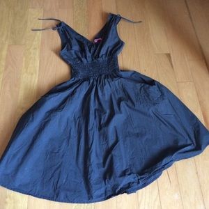 Black Cotton Sundress