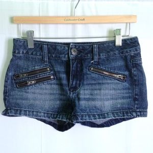 American Eagle jean short shorts