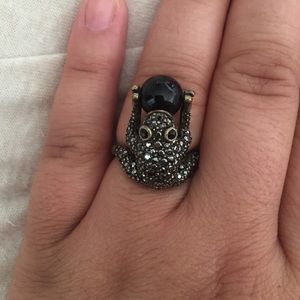 Beautiful frog ring