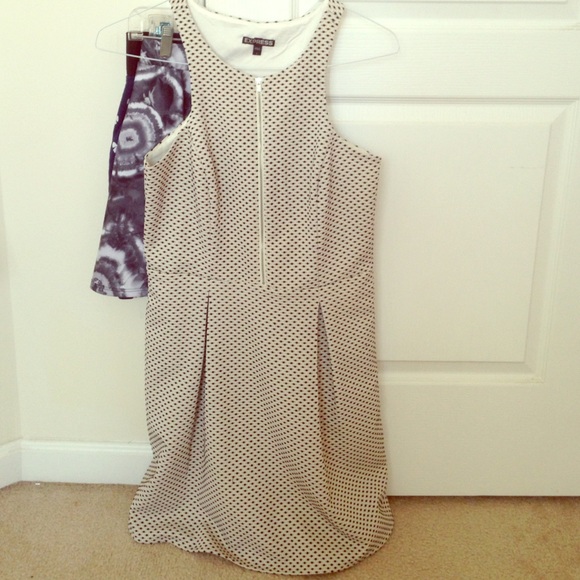 Express formal B&W dress CHEAP