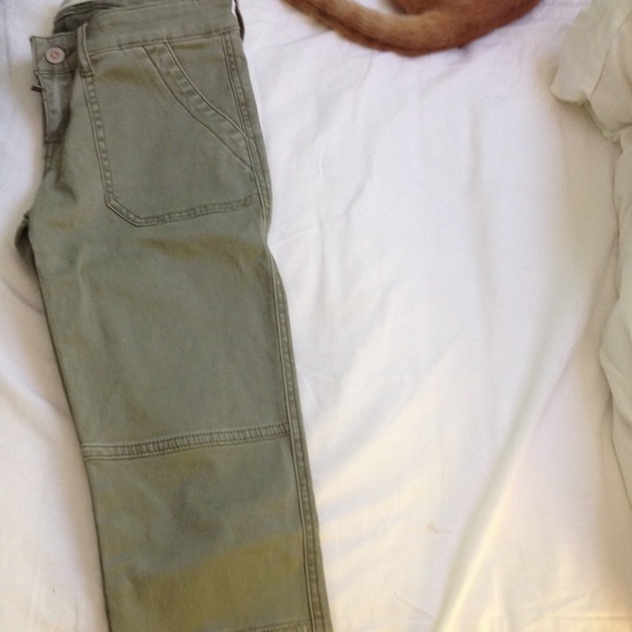 Green pants skinny - Picture 2 of 3