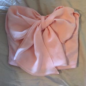 Bow crop top
