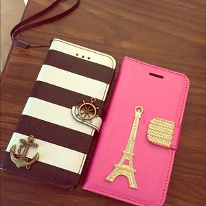 2 iPhone 6 wallet cases