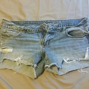 American Eagle cut off denim shorts
