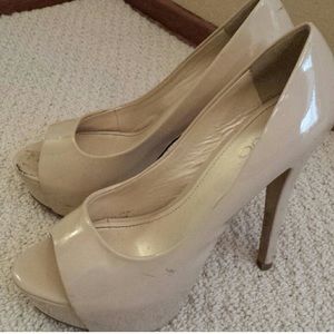 Aldo heels in nude
