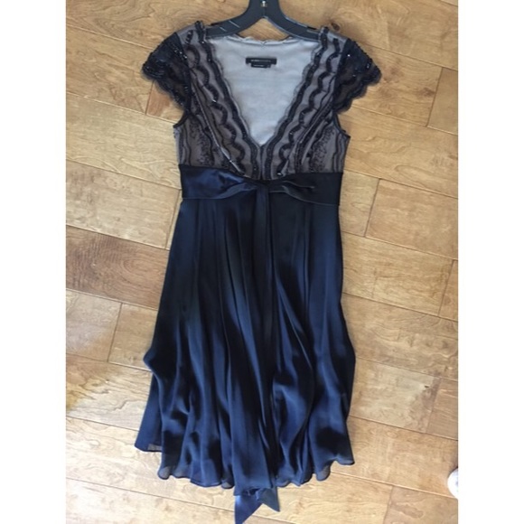 BCBGMAXAZRIA black sequin dress size 0