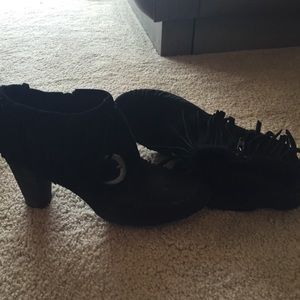 Fringey børn ankle boots.