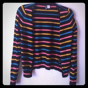 H&M Soft Striped Cardigan