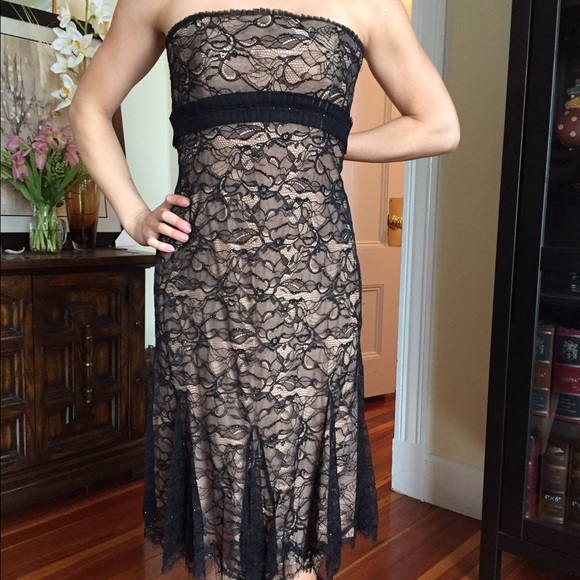 Badgley Mischka black dress