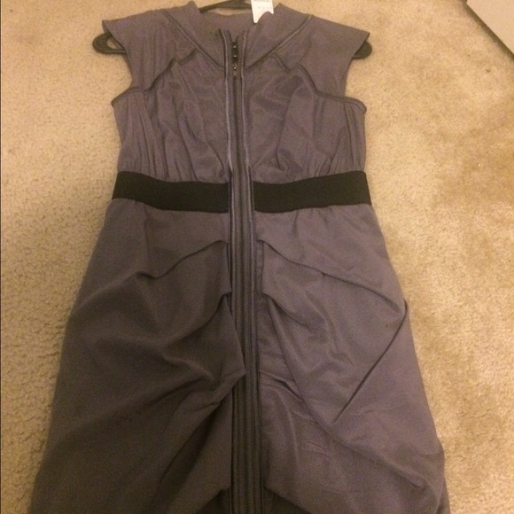 Bebe Mesh Inset CDC Dress