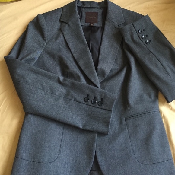 Like new Grey skirt suit