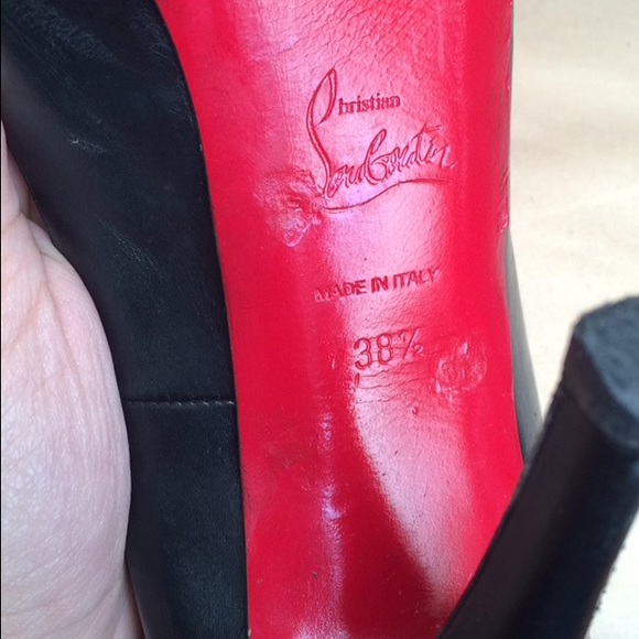 SOLD! Christian Louboutin Very Prive (red tips) - Picture 2 of 4
