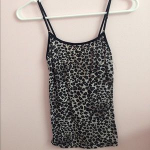 cheetah print tank