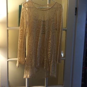 New with tags Ivory lace dress - size S