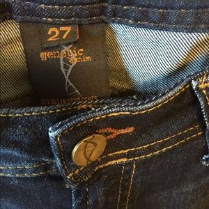 Genetic Denim "the Twig" Skinny Jeans Dark Rinse