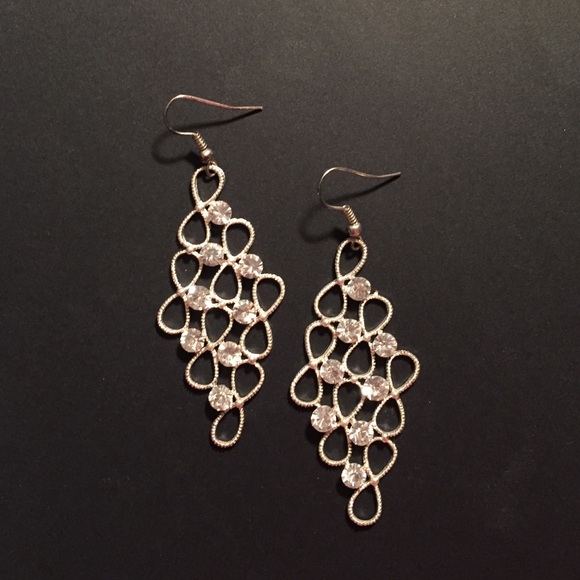 Jewelry - **SALE** silver infinity earrings