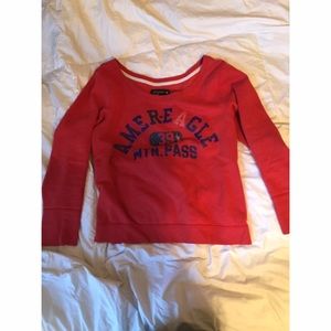 Off the shoulder sweatshirt