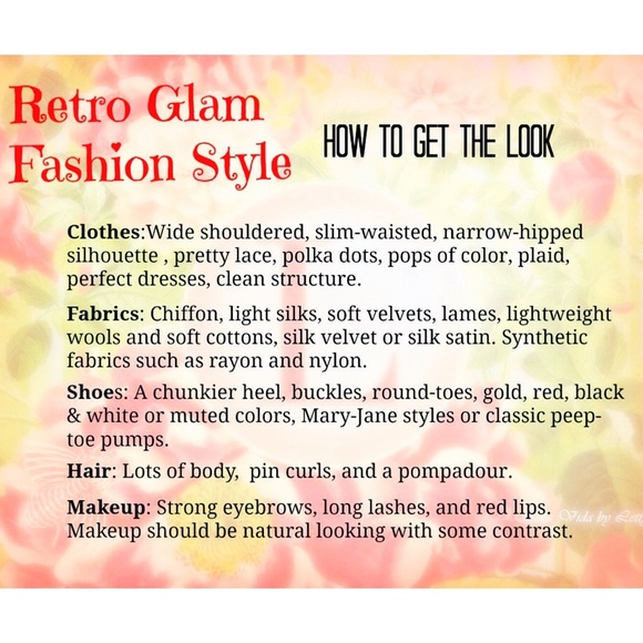 Retro Glam! 💋 - Picture 3 of 3