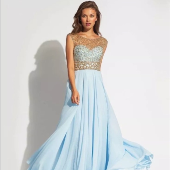 Jovani 22849 - Sleeveless Beaded Dress main image 0