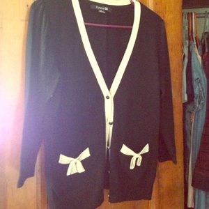 Forever 21 Cardigan with Bows on Pockets
