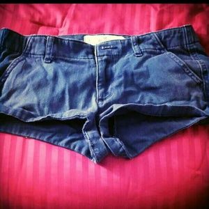 Navy blue shorts