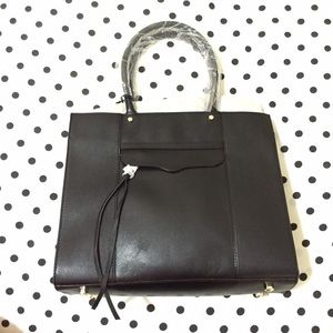 rebecca minkoff black medium mab tote