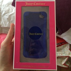 Juicy couture phone case for 4/4s