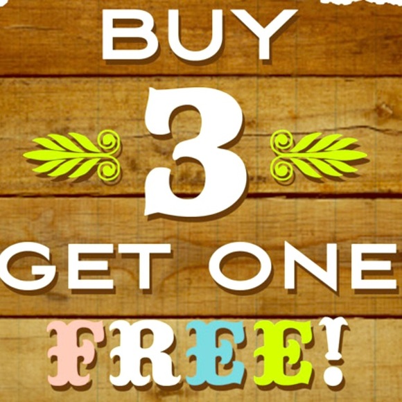 Buy any three $4 items and I will you one for free