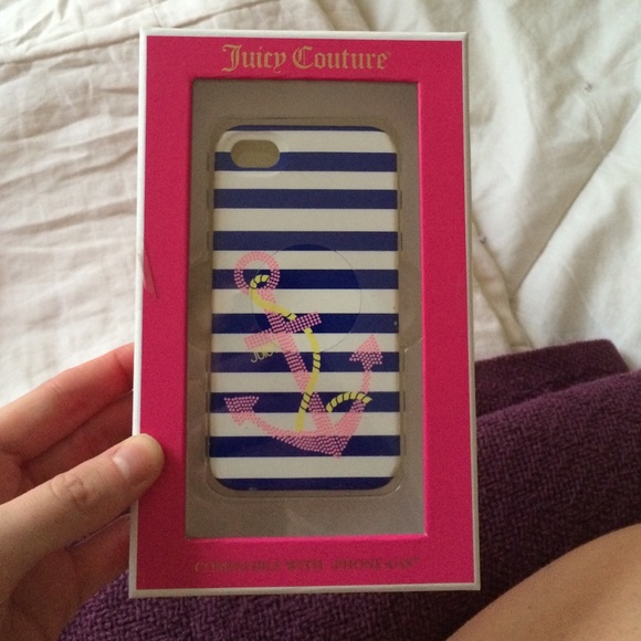 juicy couture phone case. Compatible with 4/4s
