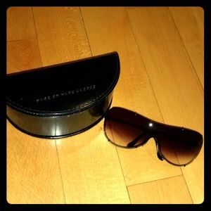 Women Aviator black lens Marc by Marc Jacobs