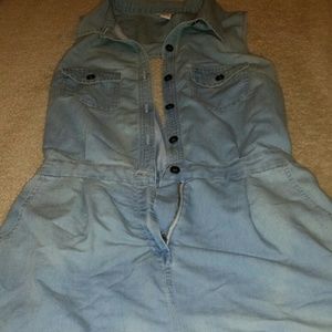 jeans jumper/romper
