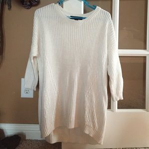 Cream sweater