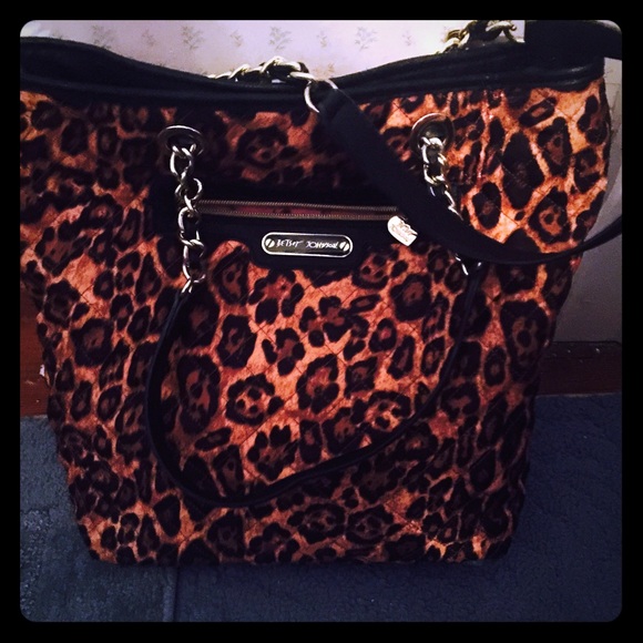 Betsey Johnson Leopard Tote