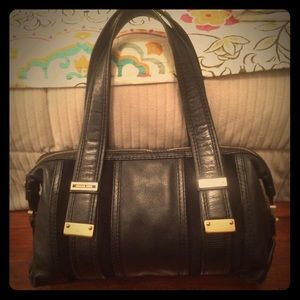 Michael Kors Leather And Suede Handbag