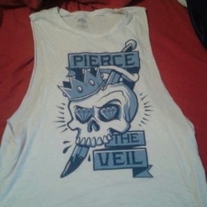 (On hold for xxlllxx) Pierce the veil muscle tee
