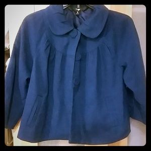 Baby doll blue jacket SM
