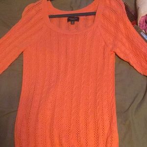 Coral sweater