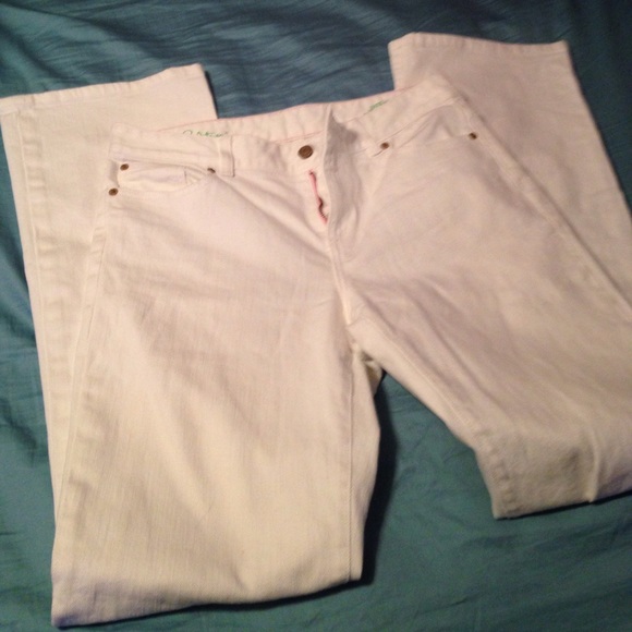 White Lilly Pulitzer Jeans
