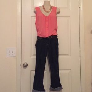 Summer Button up Tank top