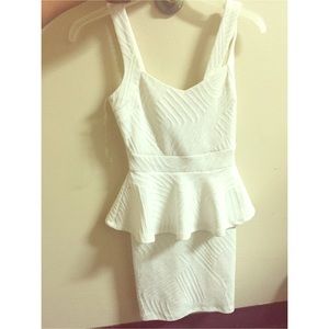 All white dress 👗