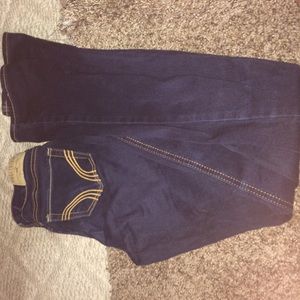 Hollister dark wash skinny jeans