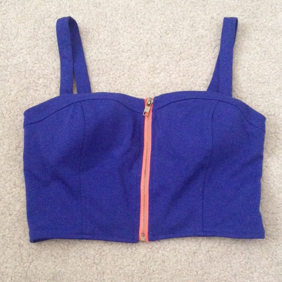 Lush Tops - Electric colored crop top